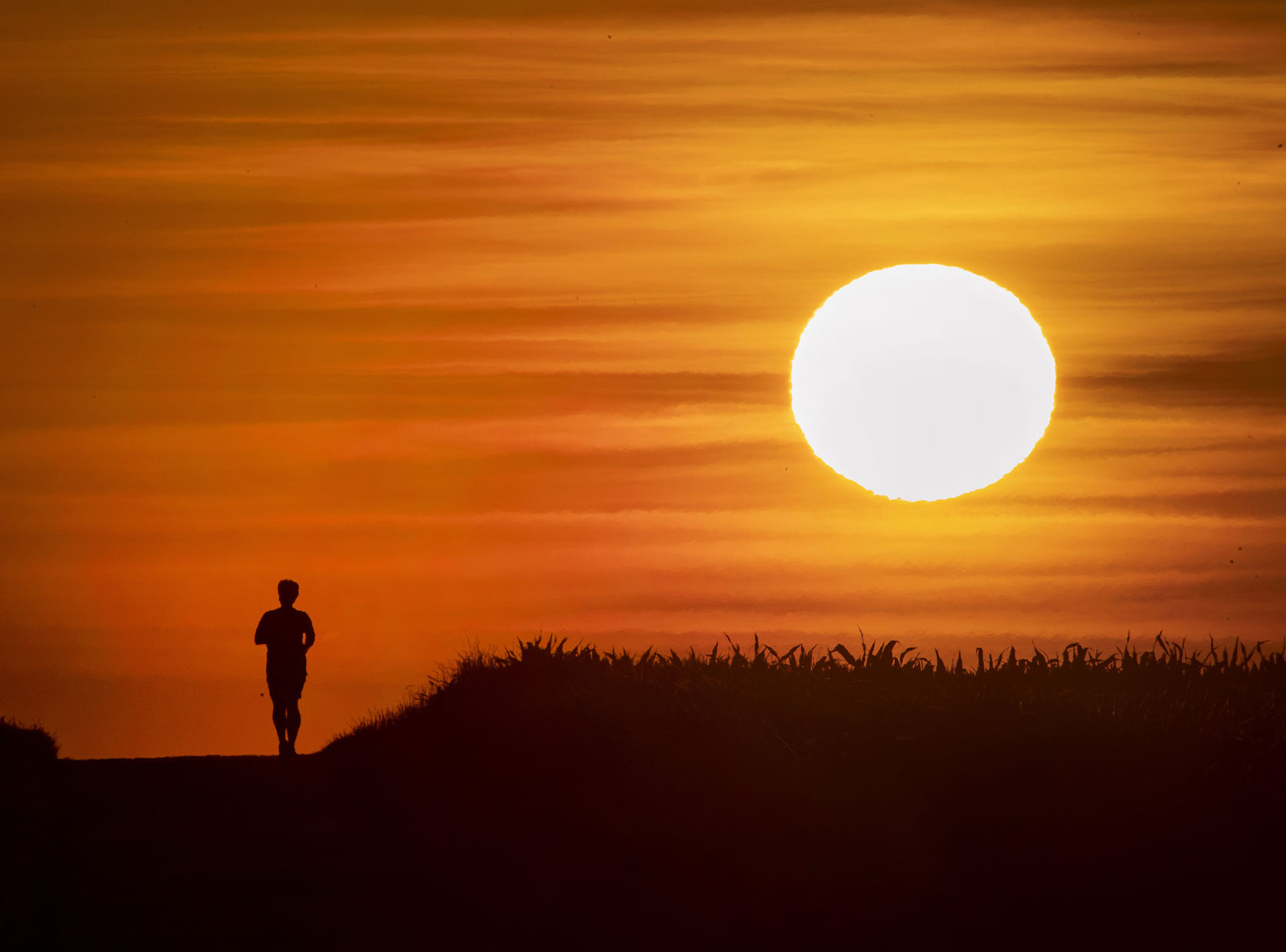 Running with the sun